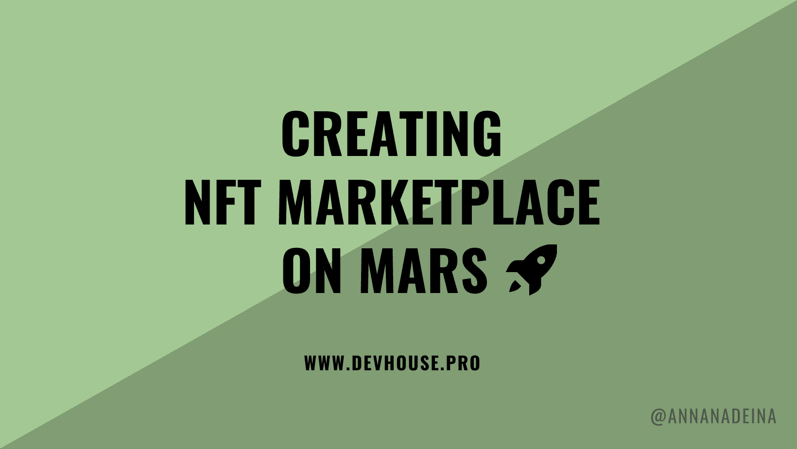 NFT Marketplace on MARS